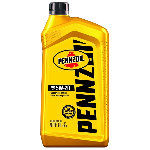 Pennzoil 5W-20 4-Cycle Synthetic Blend Motor Oil 1 qt 550035002